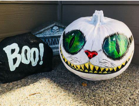 painted pumpkins